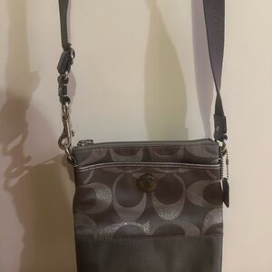 Coach Gray Crossbody Bag
